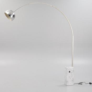 Achille & Pier Castiglioni, floor lamp, "Arco" for Flos, Italy late 20th century.