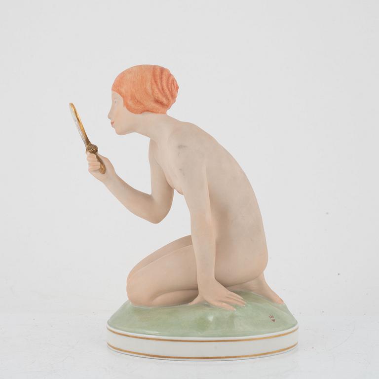 Gerhard Henning, a porcelain figurine, Royal Copenhagen, Denmark.