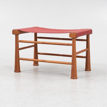 Josef Frank, a stool, "Egyptiska pallen", model 972, Svenskt Tenn, Sweden.