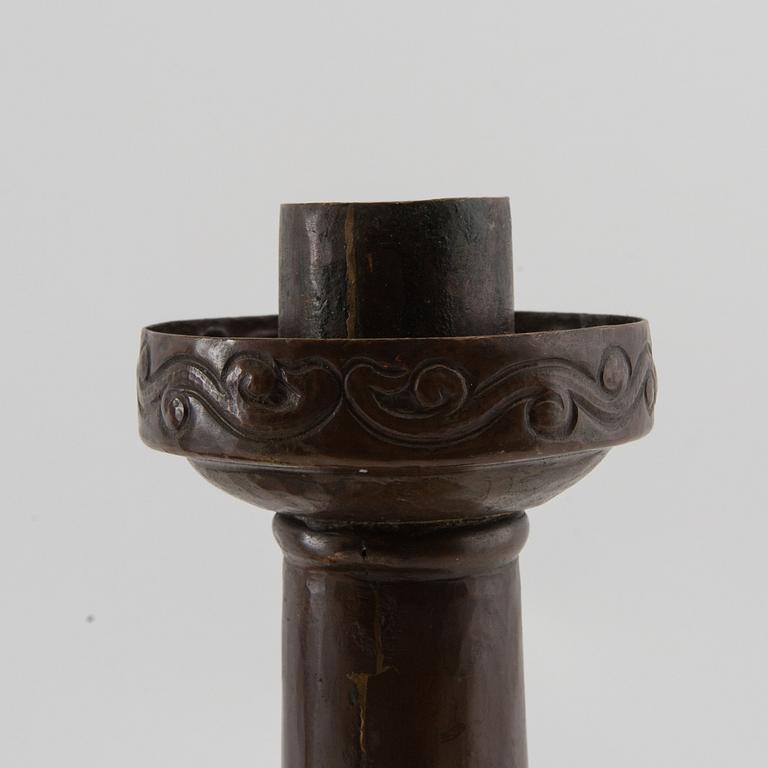 Candelabra, a pair, Art Nouveau, early 20th century.