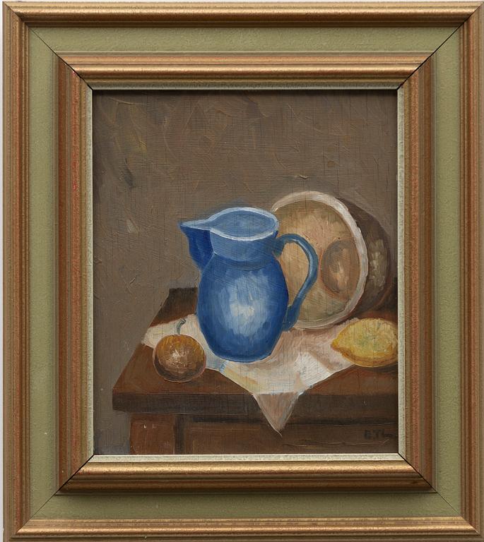 Esaias Thorén, Still Life with Blue Jug.