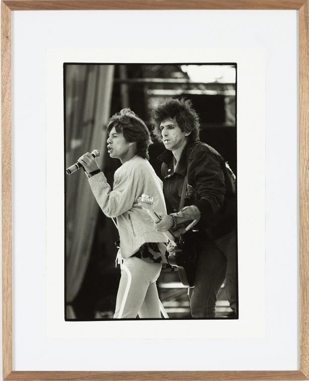 Mats Bäcker, "Glimmer Twins", Göteborg, 1982.