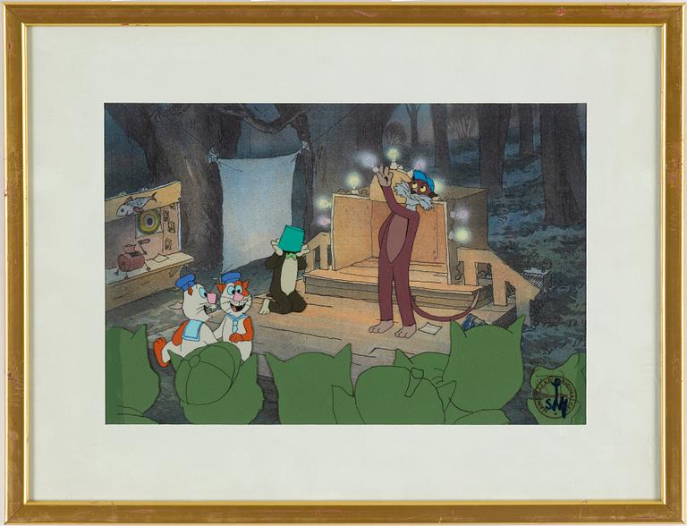 FILMCELLER, 14 stycken, original, ur "Pelle Svanslös", Team Film.