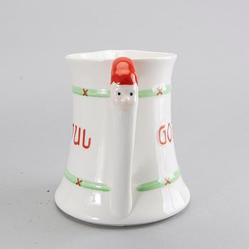 A 62 pieces later part of the 20th century Christmas porcelain service, "God Jul"/"Old Gustavsberg", Rörstrand.