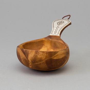 TORE SUNNA, kåsa, Kiruna, monogramsigenrad.