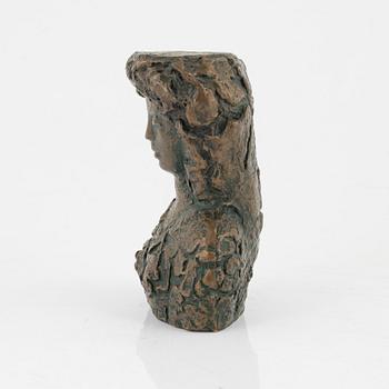 Voldemar Balutis, a signed bronze sculpture, dated 1975.