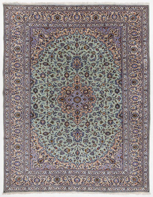 Carpet, Keshan, approx. 384 x 300 cm.