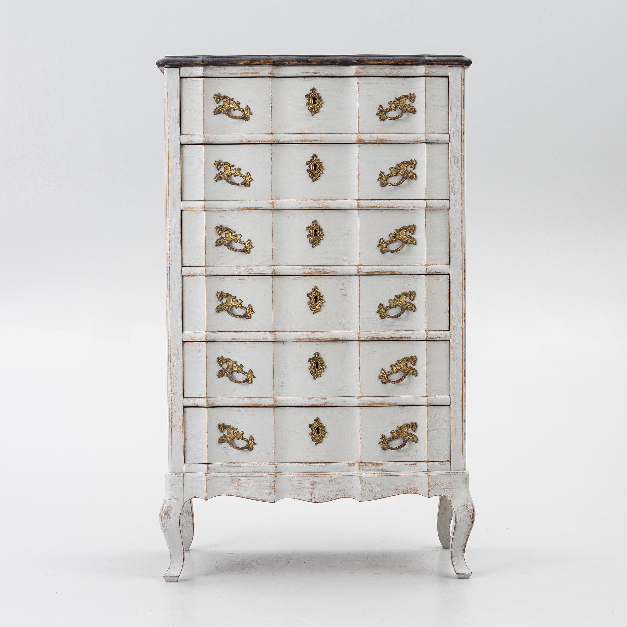 Byrå, barockstil, 1900-talets mitt.