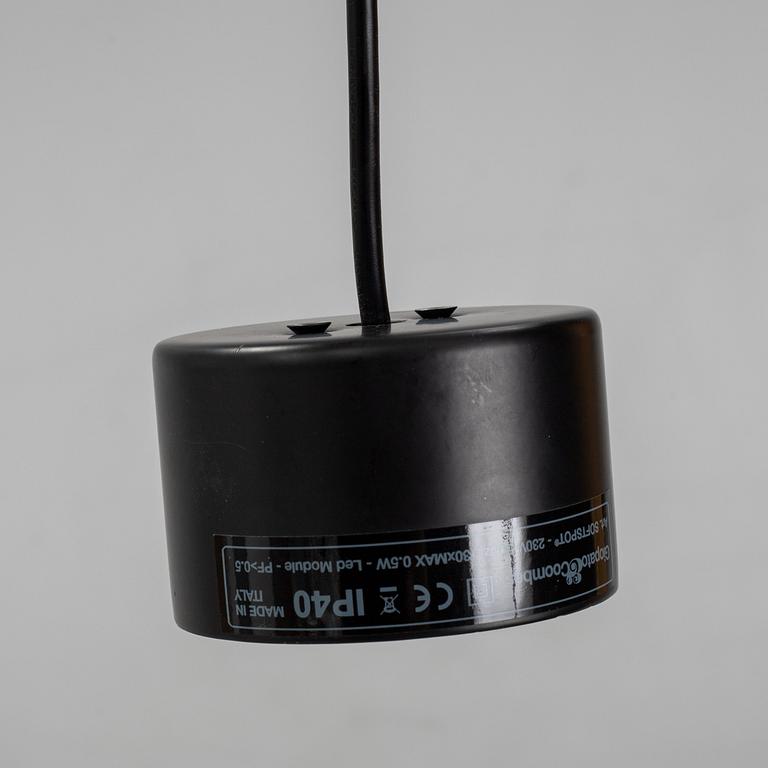 Giopato & Coombes, taklampa, glas, "Flauti Pendant", Murano, Italien.