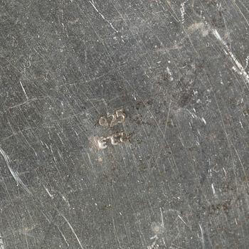 Basket, sterling silver, 20th century.