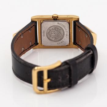 Hermes Medor, wristwatch, 23 x 23 mm.
