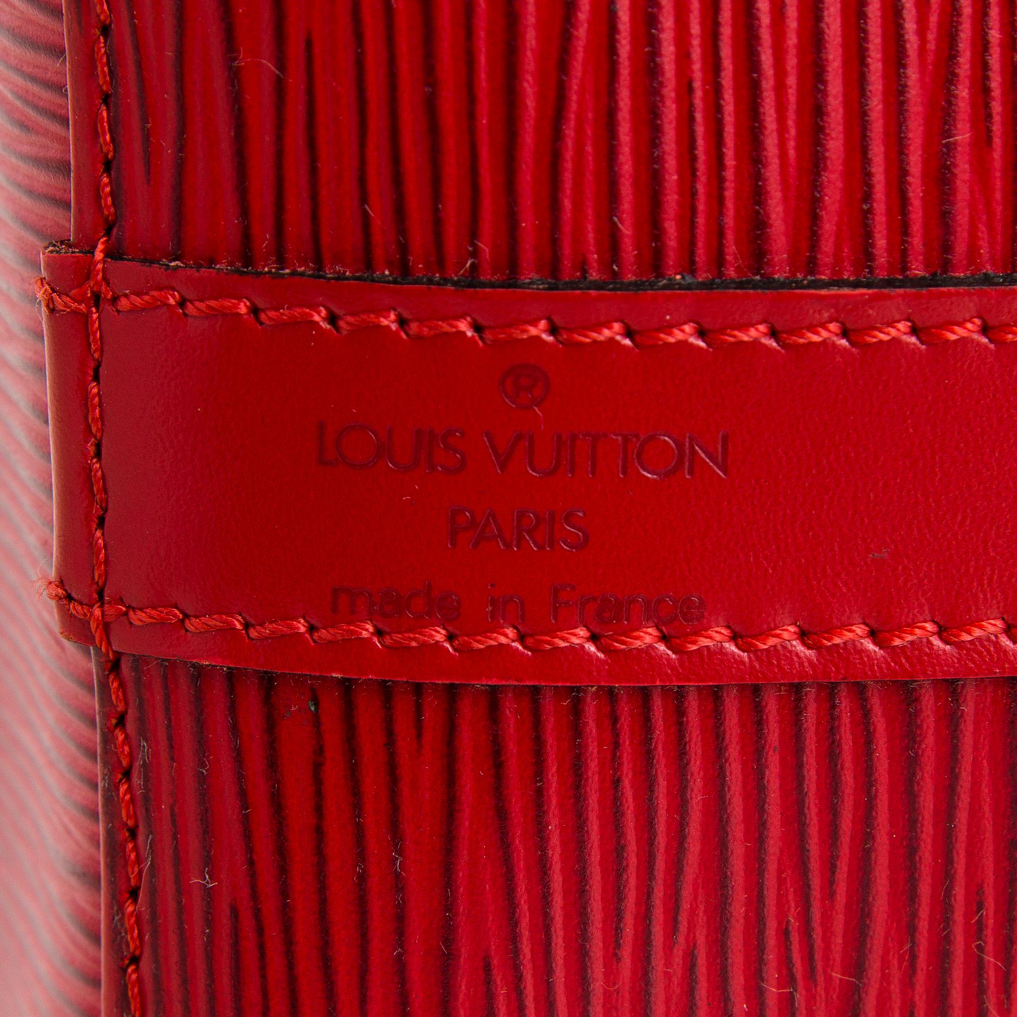 Louis Vuitton, "Epi Petit Noé", väska.