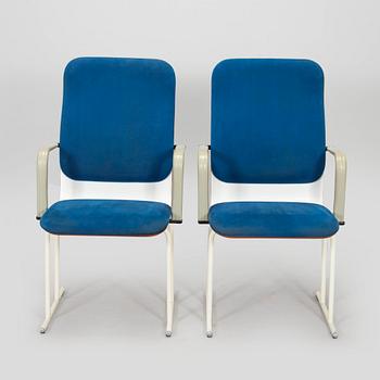 Yrjö Kukkapuro, a pair of late 20th century 'Sirkus' chairs for Avarte.