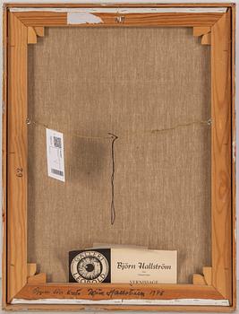 BJÖRN HALLSTRÖM, olja på duk, signerad och daterad -76.