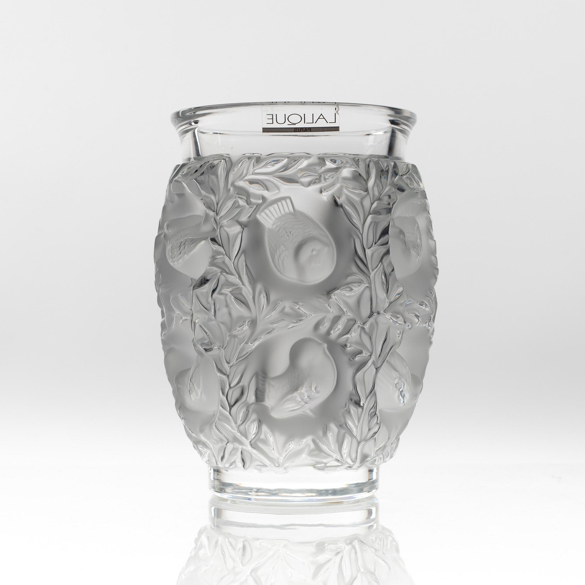 René Lalique, vas, "Bagatelle", Lalique, Frankrike.