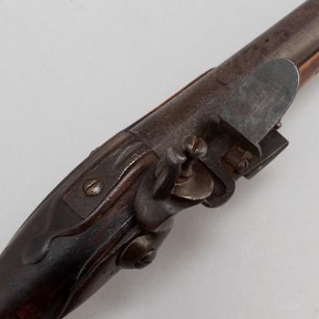 A Swedish flintlock pistol 1738 pattern.