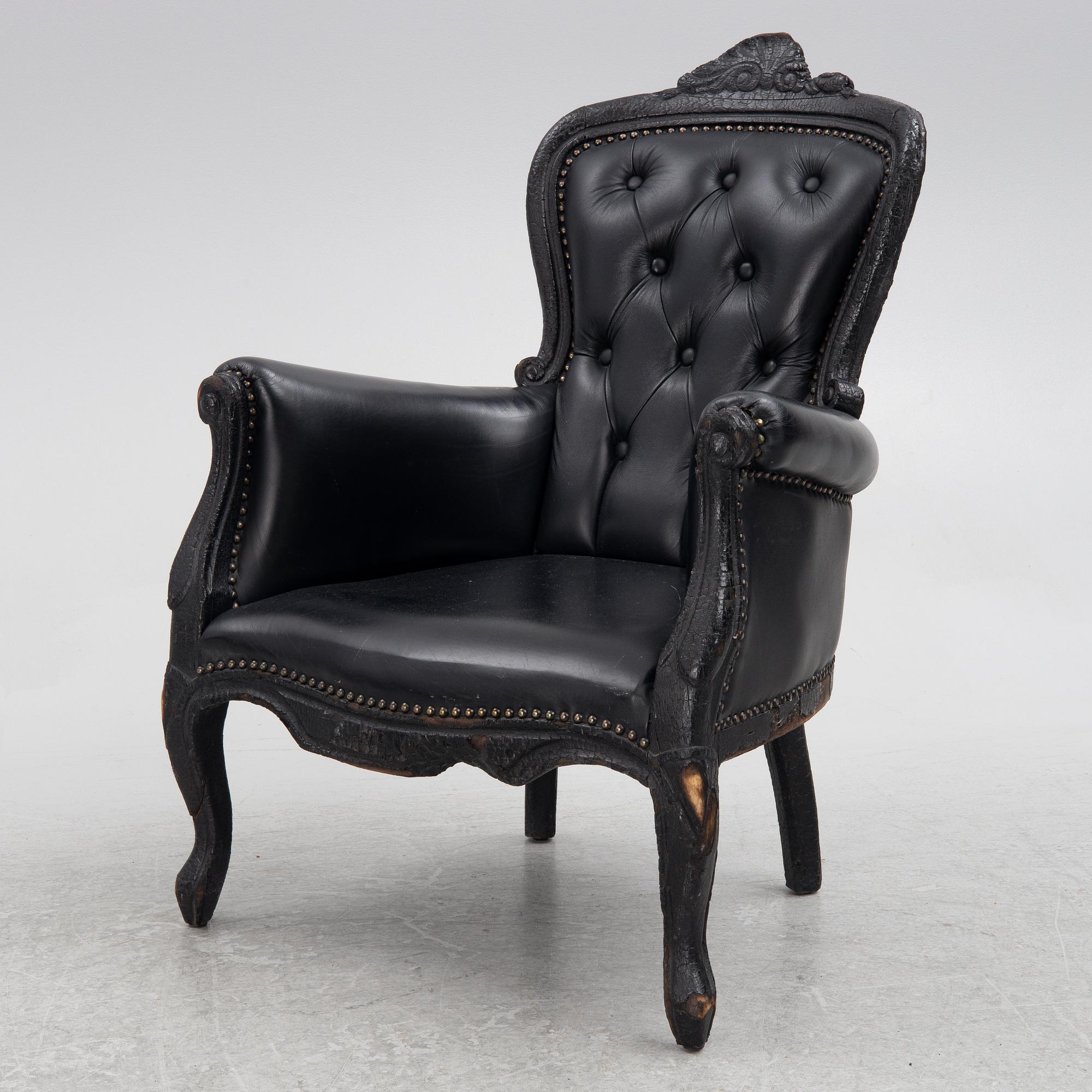 Maarten Baas, a "Smoke Armchair", Moooi, contemporary.