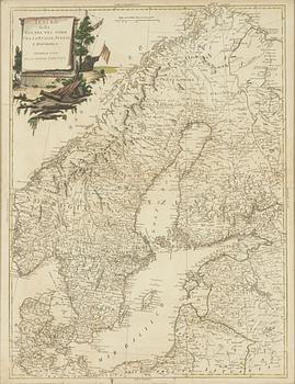 Karta/kopparstick av Antonio Zatta (1757-1797).