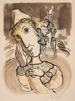 Marc Chagall, "Le cirque au clown jaune".