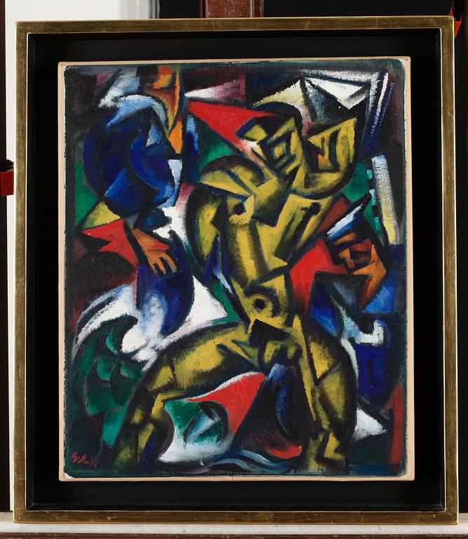 Gösta Adrian-Nilsson, Gul figur.