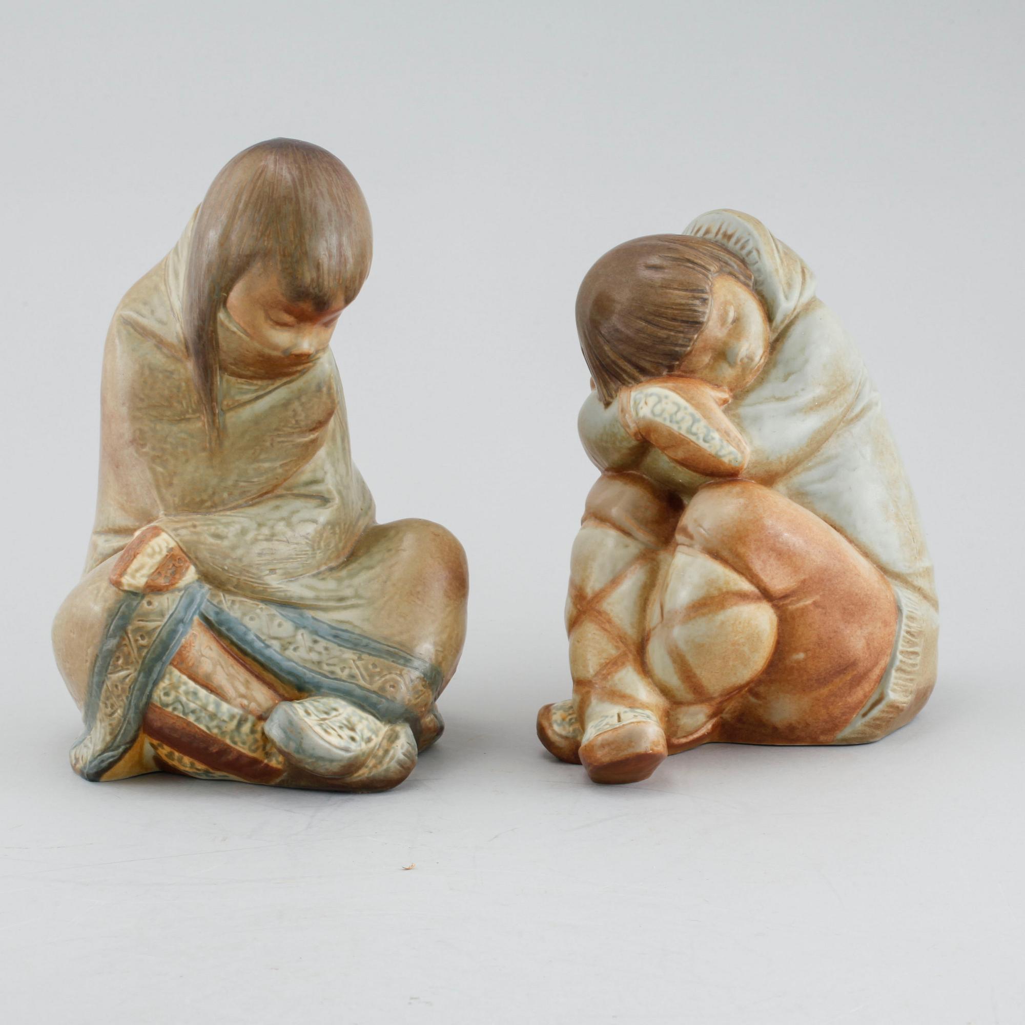A pair of 1960/70s Lladro figurines.
