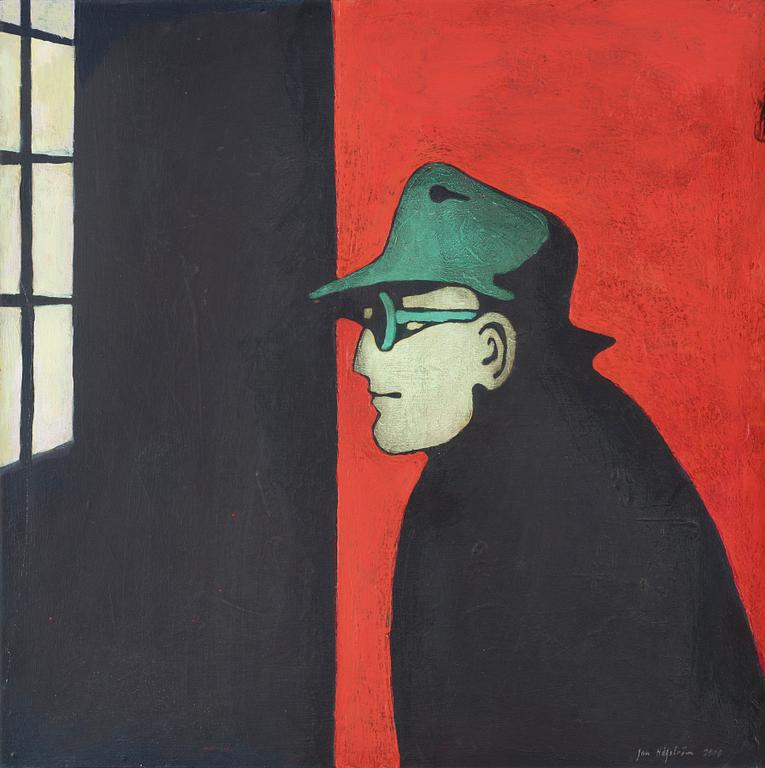 Jan Håfström, "Walker med måne" (Walker with Moon).