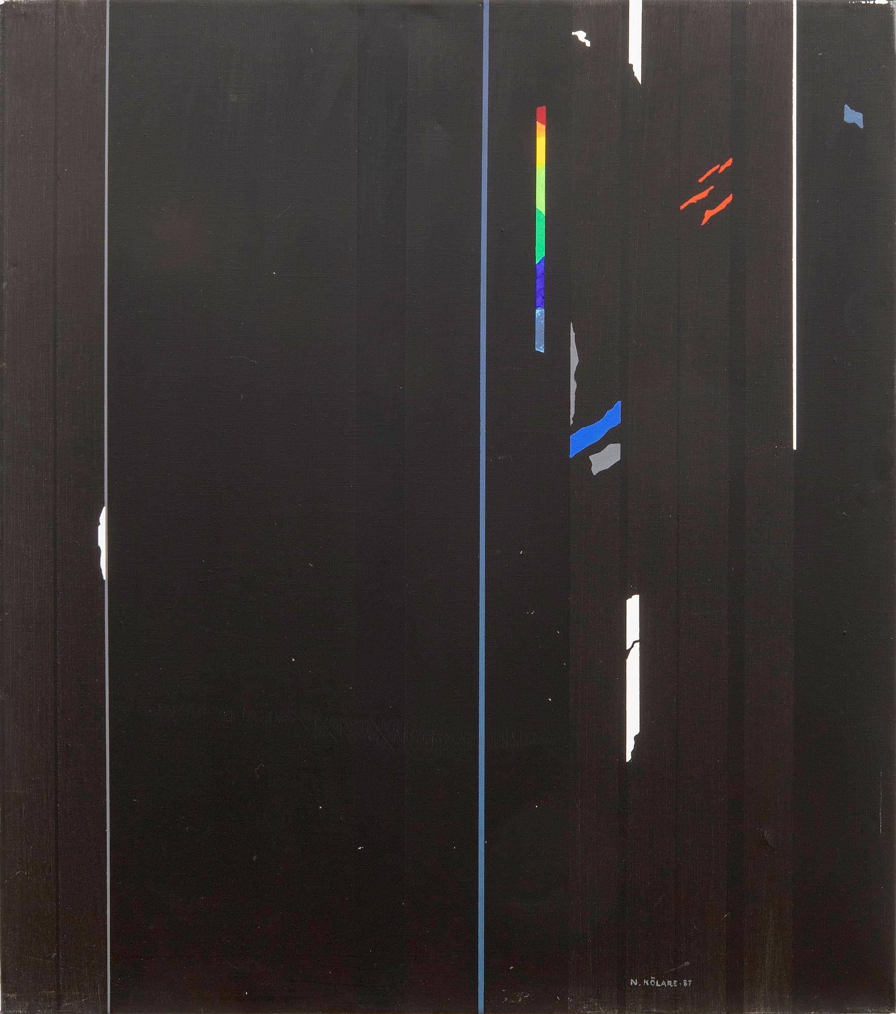 Nils Kölare, signed and dated -87.