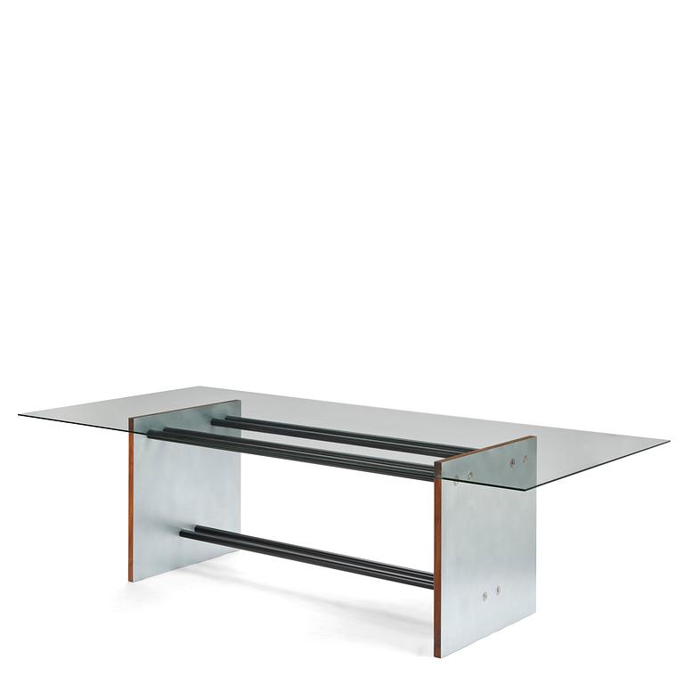 Per Söderberg, bord, "PS Bespoke Rectangular Glass Table", No Early Birds, Stockholm, 2020.