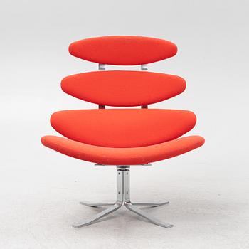 Poul Volther, fåtölj, "Corona EJ 5", Erik Jørgensen, Danmark.