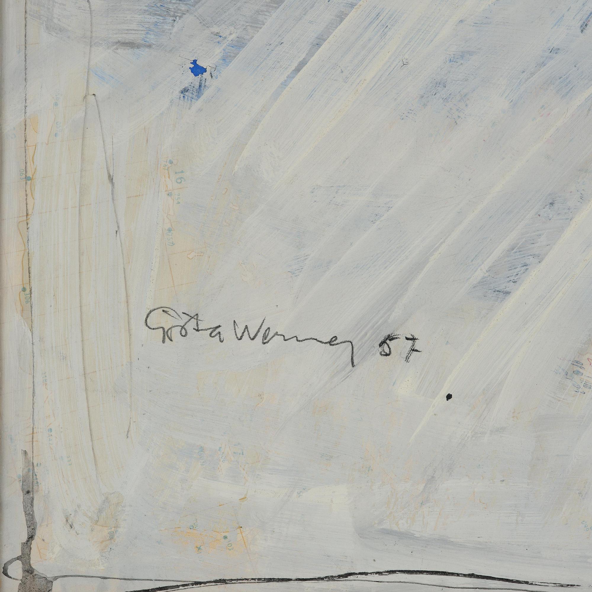 Gösta Werner, Untitled.