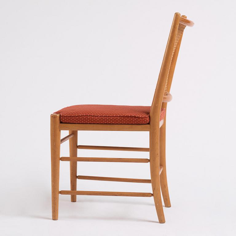 Josef Frank, a model '526' chair, Firma Svenskt Tenn, 1930s.