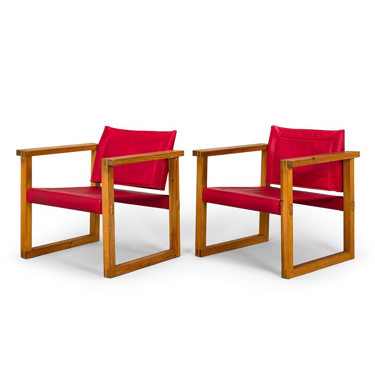 Torsten "Totti" Laakso, a pair of armchairs, “Farmari”, Skanno, 1965.