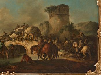 Francesco Giuseppe Casanova Tillskriven, Trosskolonn.