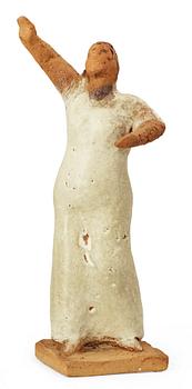 837. A Lisa Larson stoneware figur, Gustavsberg 1988.