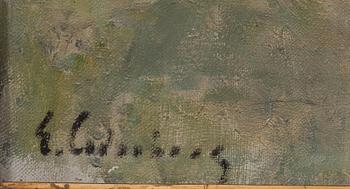 ERIC CEDERBERG, olja på duk, signerad.