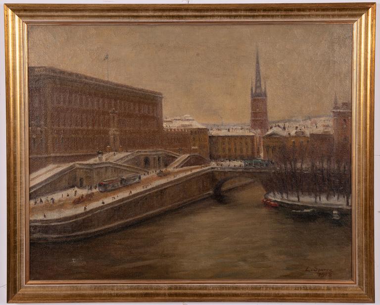 Louis Sparre, Stockholms slott.