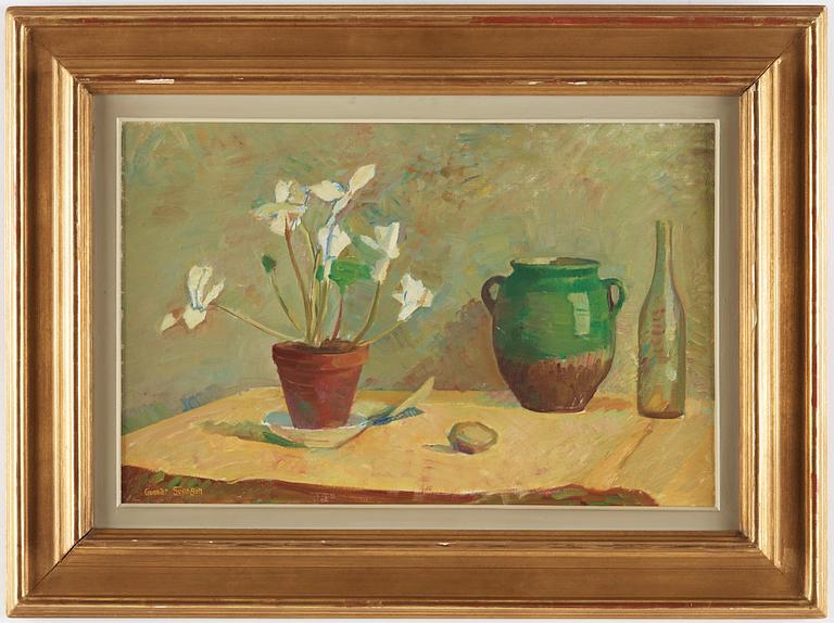 GUNNAR SVENSSON, olja på duk. Signerad.