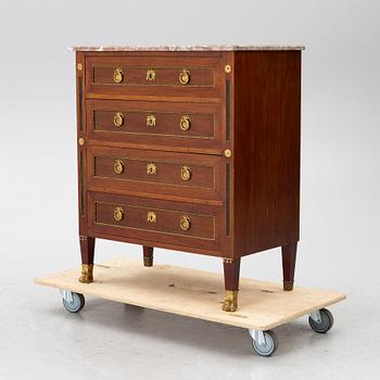 Chest of drawers, Empire style, second half of the 20th century.