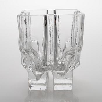 HELENA TYNELL, a '6608' vase signed Helena Tynelll Riihimäen Lasi.