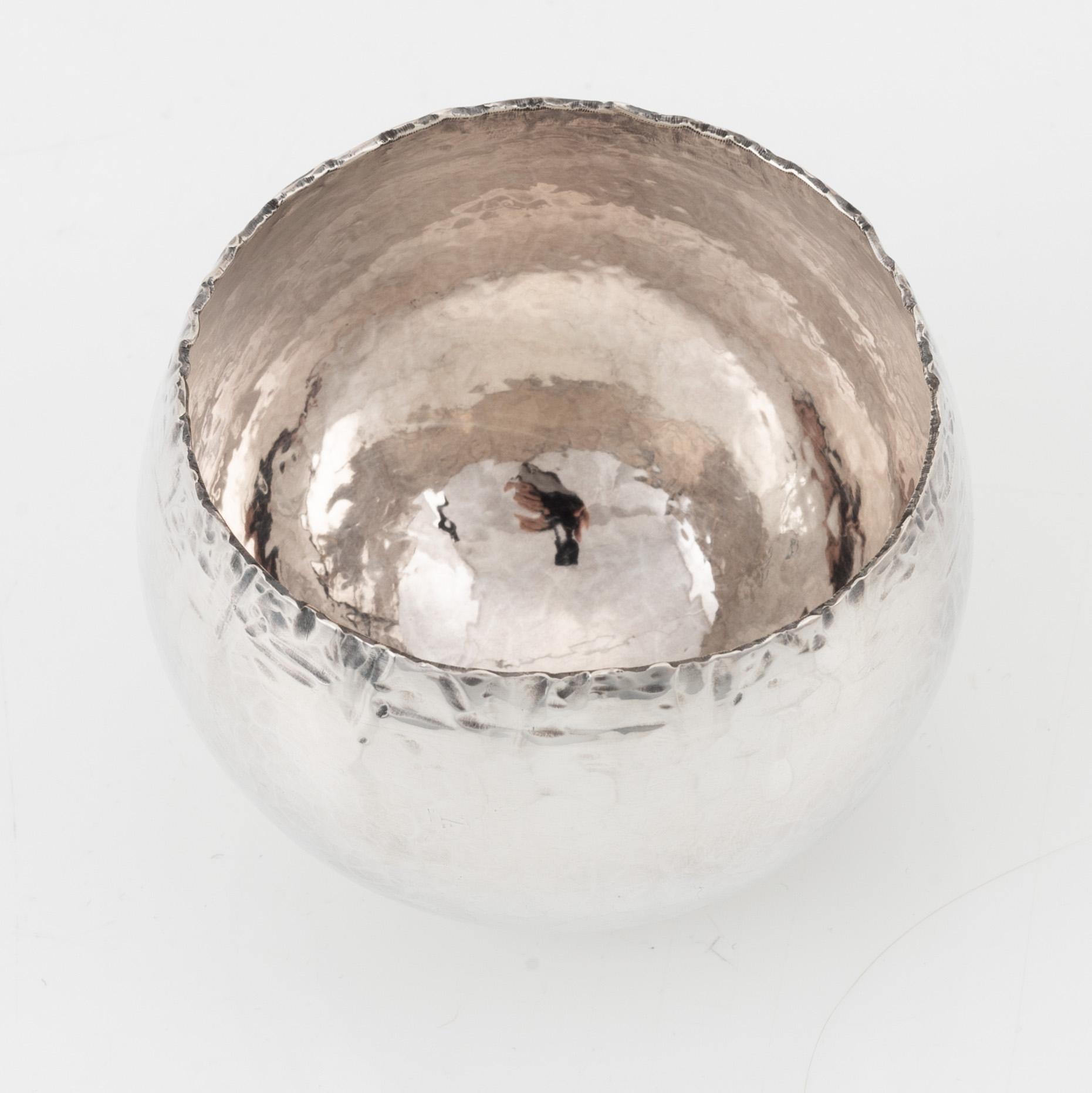 Ray Urban, tumlare, sterlingsilver, Stockholm 1977.