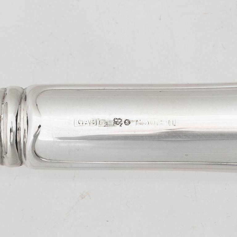 A Swedish silver cutlery set, model "Svensk", GAB, Eskilstuna, some 2002 (64 pieces).