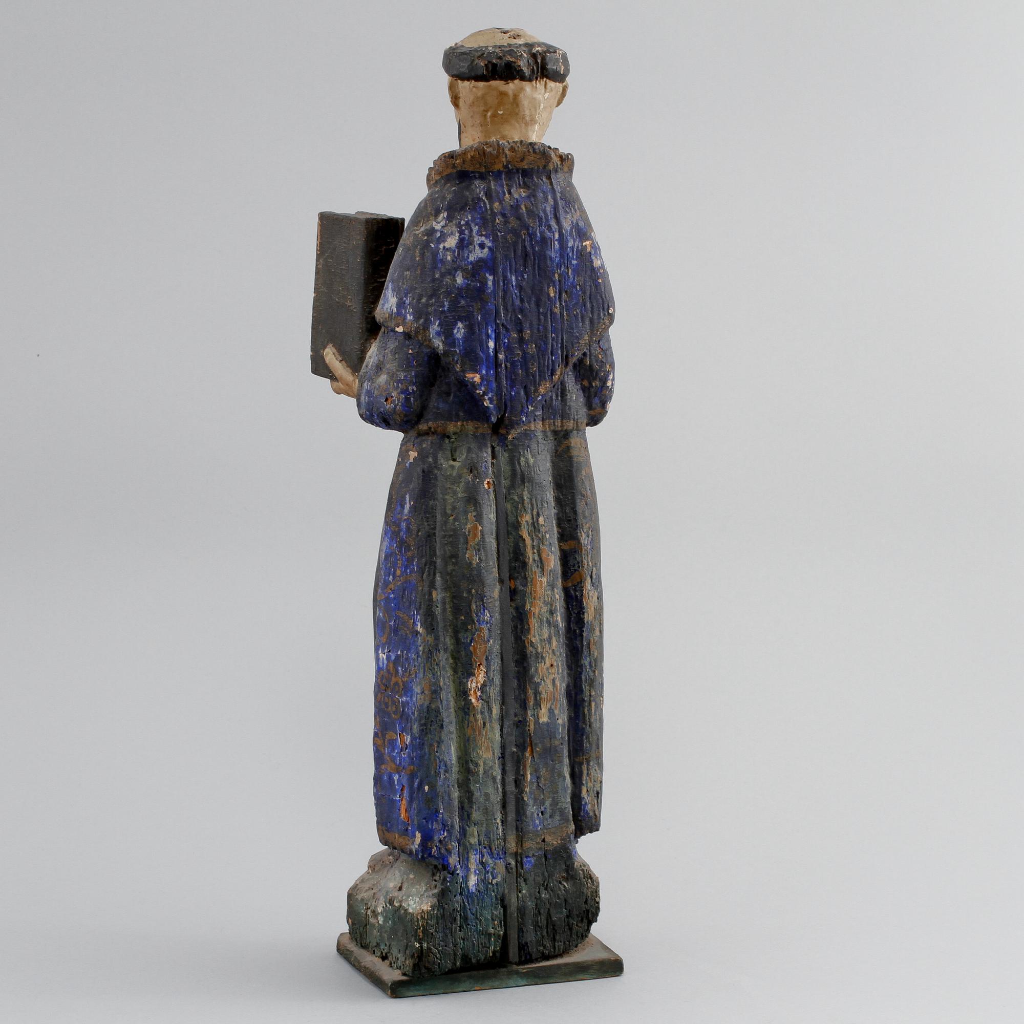 FIGURIN, trä, 1800-tal.