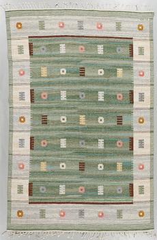 A CARL DANGEL, flat weave, 266 x 172 cm.
