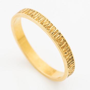 Lapponia, ring, 18K gold, Finland 1977.
