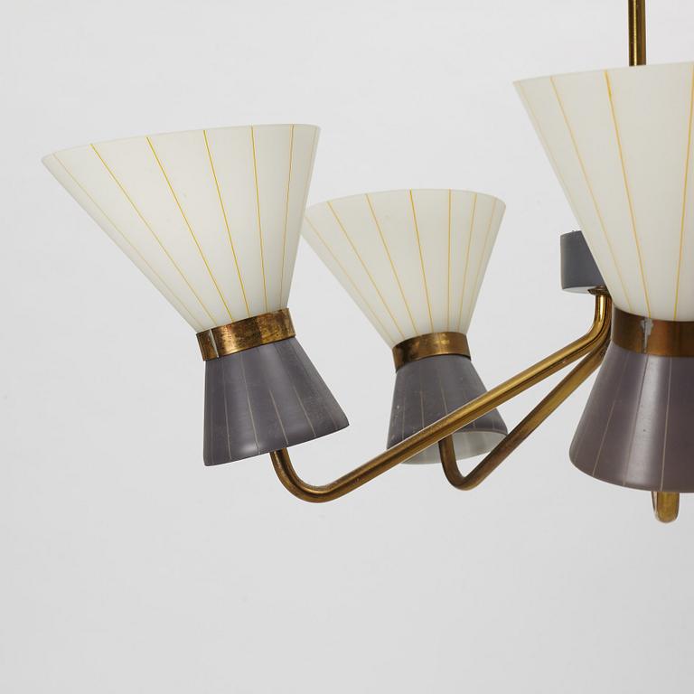 Taklampa, 1900-talets mitt.