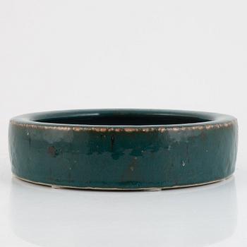 Marianne Westman, a stoneware saucer, Rörstrand Ateljé, Sweden.