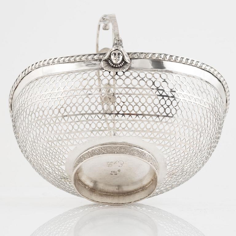 Korg, silver, St. Petersburg, tidigt 1800-tal.