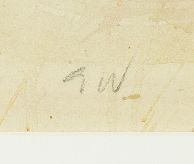 Gösta Werner, Untitled.