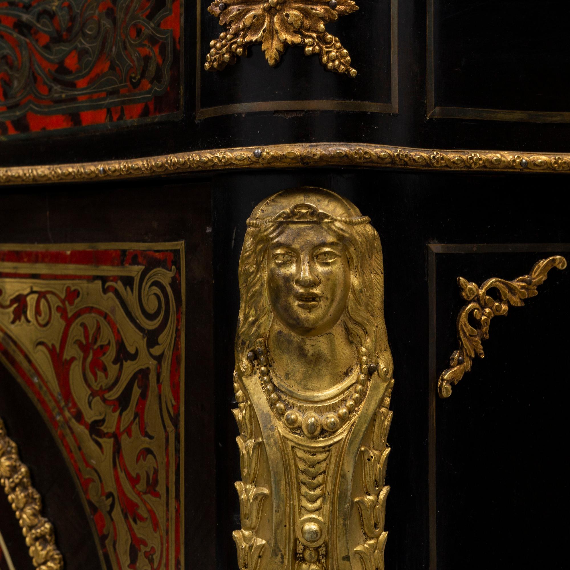 A mid 19th century Boulle cabinet.