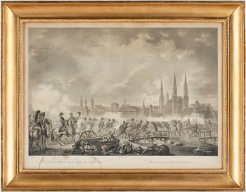 Johan Elias Cardon · JOHAN ELIAS CARDON, gravyr, efter P Krafft, 1800-talets första hälft.